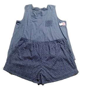 2x Lounge Short & Tank Top Set